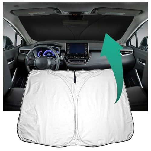 Pare-soleil Corolla voiture protection UV poussière pliable pour Corolla Cross 2023