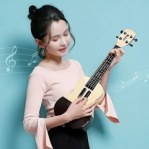 XYF Petite Guitare De 23 Pouces Ukulélé Soprano pour Débutants Kit Ukulélé en Bois Professionnel Ukulélé De Snowboard… - Les Beatles, Paul McCartney, John Lennon, RIngo Starr, George Harrison XYF Petite Guitare De 23 Pouces Ukulélé Soprano pour Débutants Kit Ukulélé en Bois Professionnel Ukulélé De Snowboard… – Image 3