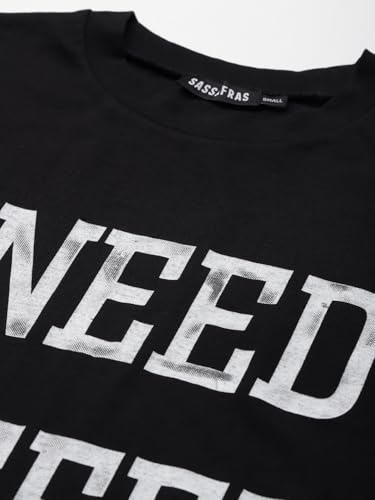 Image of Black I-Need-Coffee Sleepshirt