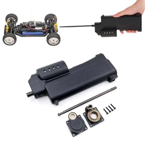 Tiiyee RC Handheld Power Starter, reemplazo de cubierta de taladro para motor HSP 540 1/10, control remoto portátil eléctrico miniatura 3