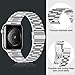 iiteeology Lightweight Stainless Steel Band Designed for Apple Watch Ultra 3 & Ultra 2, Series 1-11, 46mm, 45mm, 44mm, 42mm, Replacement iWatch Bands for Men & Women,Silver