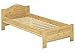 Erst-Holz Solido Letto Classico 90x200 in Pino massello Laccato con doghe rigide 60.37-09