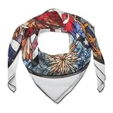Accessoire de mode multifonctionnel : cette écharpe polyvalente peut être portée de différentes façons, y compris comme foulard, bandeau, foulard ou bandana. Il peut également être utilisé comme un accessoire chic pour les sacs à main, ce qui en fait un ajout indispensable à toute garde-robe