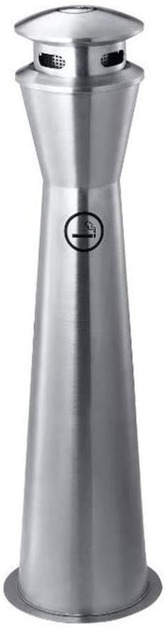 Stand Up Ashtray Vertical Ash Column Stainless Steel Ashtray Outdoor/indoor Trash Can Outdoor Cigarette Butt Trash Can Cigar Ashtrays For Outdoors