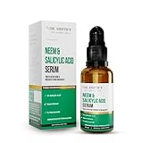 Dr Sheth Neem & BHA Spot Clarifying Serum For Clear, Spot-Free Skin With 2% Salicylic Acid, Niacinamide, Neem Oil | Spot Treatment Face Serum For All Skin Types | For Women & Men -30ml