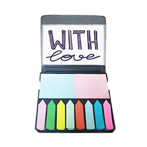 Marque-page autocollant With Love en boîte pour organisation