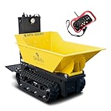 BAMATO Mini Raupendumper MTR-300RC mit Fernsteuerung | 300kg Zuladung | Steuerbar komplett über...