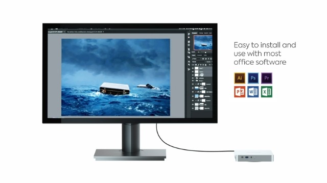 MINISFORUM TH80, Mini PC Core i7-11800H, 16 Go RAM 512 Go SSD PCIe