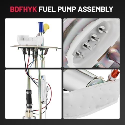 Image of BDFHYK Electric Fuel Pump Module Assembly Compatible with Ford Bronco II 1986-1988 2.9L V6 Replace HP10167