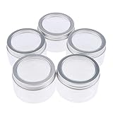 Los frascos cosméticos de PET multifunción de alta calidad con tapas de rosca de aluminio ofrecen un excelente rendimiento de sellado.