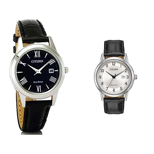 Citizen Reloj Analógico Para Mujer De Cuarzo Con Correa En Cuero Fe1081-08e Reloj Analógico Para Hombre De Cuarzo Con Correa En Cuero Aw1231-07a Citizen Reloj Analógico Para Mujer De Cuarzo Con Correa En Cuero Fe1081-08e Reloj Analógico Para Hombre De Cuarzo Con Correa En Cuero Aw1231-07a