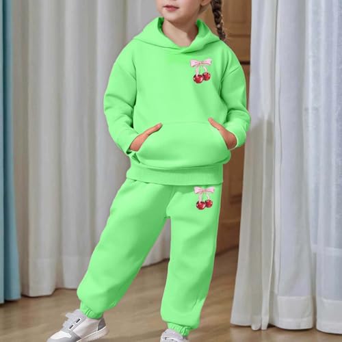Conjunto premium de sudadera con capucha y pantalón de dos piezas infantil 7