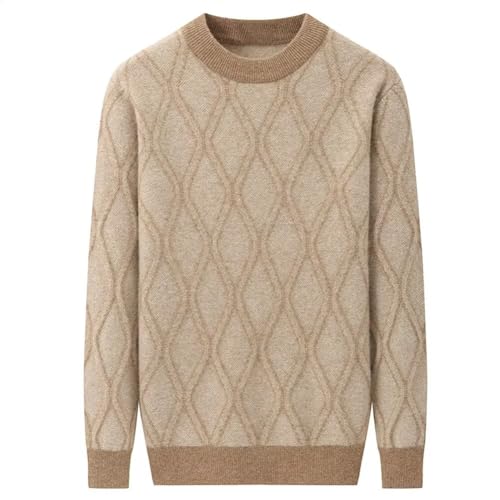 Crewneck Sweater Men's Knit Pullover Sweater Cashmere Long Sleeve Knitted Sweaters Tops Sweaters