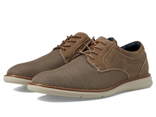 Image of Nunn Bush Chase Knit Plain Toe Oxford Lightweight Breathable Versatile Lace Up