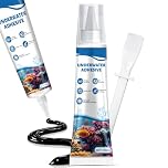 Aquarium Sealant, Aquarium Glue, Aquarium Silicone, Fish Tank Sealant,150ml (150ml-2)