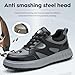 Imagen de zapato de Seguridad para Hombre Mujer Ligeros Calzado de Seguridad con Punteras de Acero Comodo Zapatillas Trabajo Antideslizantes Negro Gris 44 EU