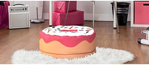 Urban Shop Kids Round Bean Bag, Donut