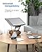 Nulaxy Laptop Stand, Ergonomic Sit to Stand Laptop Holder Convertor, Adjustable Height from 2.1