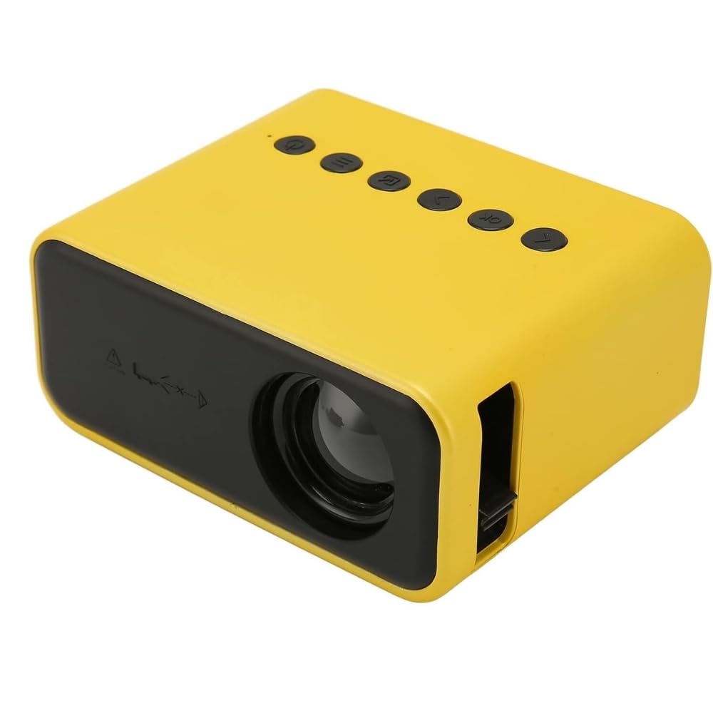 TRIDEO |𝟭𝟱 𝗬𝗘𝗔𝗥𝗦 𝗪𝗔𝗥𝗥𝗔𝗡𝗧𝗬| Mini 1080P HD Portable Movie Projector, Bright LED, USB/AV/Memory Card/3.5mm Jack, Compact Design, 100-Inch Display, Ideal for Kids, Travel, and Home Theater-image-4