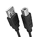 Cmple - USB 2.0 A Male to B Male Cable - 3FT (Black)