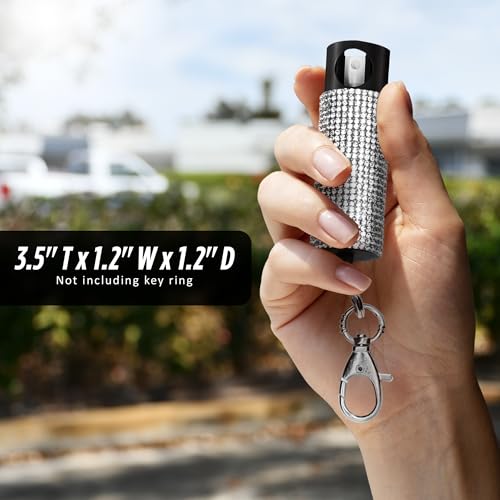 Guard Dog Security Pepper Spray and Stun Gun Flashlight, Rechargeable, Self-Defense Keychain for Women, Pepper Spray and Stun Gun Combo, Personal Security Value Set, Rechargeable Flashlight, 0.5 fl oz - Thumbnail 7