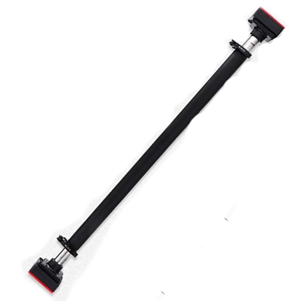 QUSYZD Horizontal Bar Indoor Pull-Up Device Multifunctional Fitness Equipment Free Punch Simple Bar Training Device,Black-Large
