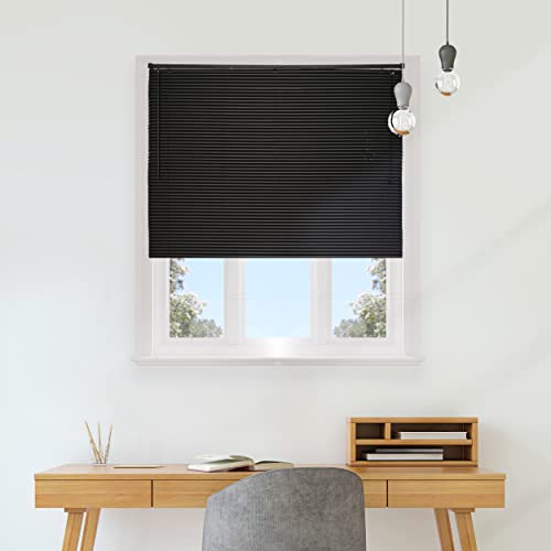 Persiana Evolux Horizontal De Pvc 130x80 Cm Sofisticada Preta