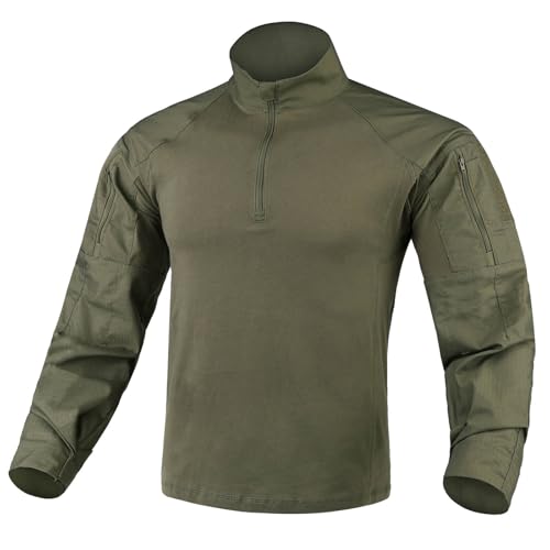KRYDEX GEAR Tactical Men’s G4 Combat Shirts with Elbow Pads (Ranger Green, XL) KRYDEX GEAR Tactical Men’s G4 Combat Shirts with Elbow Pads (Ranger Green, XL)