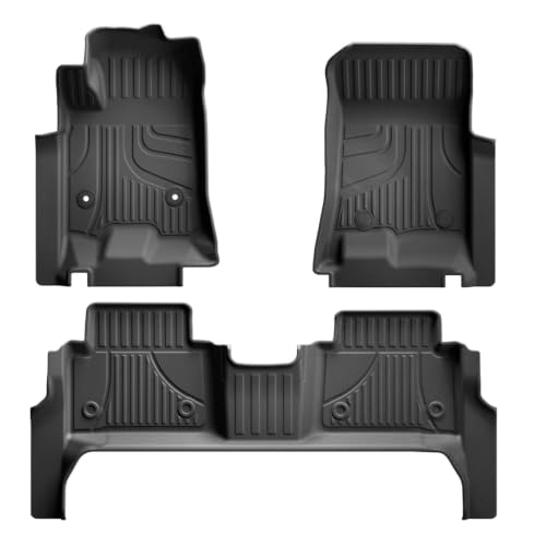 AOMSAZTO Floor Mats for 2023-2025 2026 Chevy Colorado/GMC Canyon Crew Cab