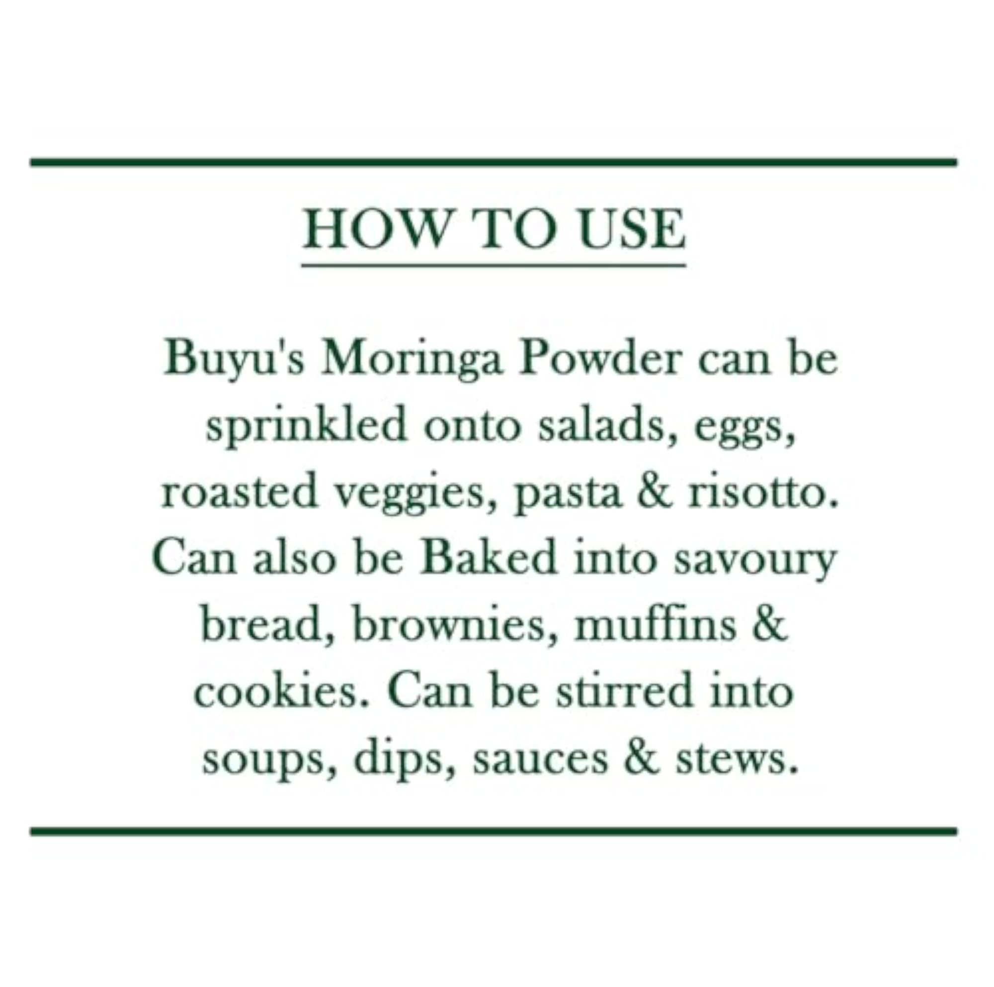 Moringa Powder 100 gm, Nutrient Dense Superfood