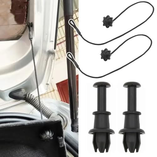 Tapa bandeja maletero eslinga cuerda para vehiculo y tensor puerta trasera 7