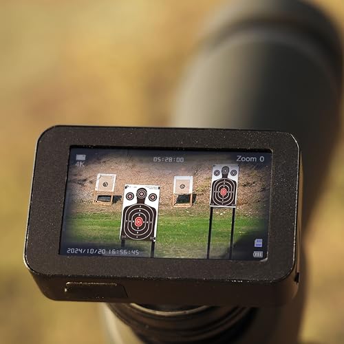 Telescope Monocular Spotting Scope Camera, Spot Shot Shooting Universal with Adjustable Wireless Live HD Video, Smart Scope Camera for Target Shooting, Hunting and Camping Hiking Travling Wildlife