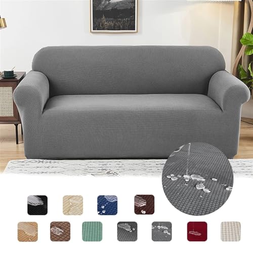 Housse de canapé imperméable en jacquard extensible haut de gamme - 3