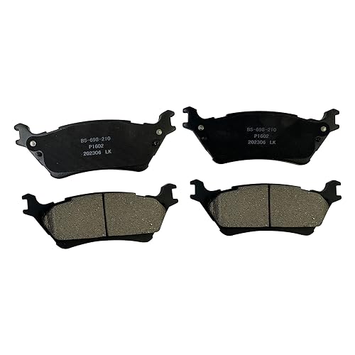 IBESTWOLF Front Rear Brake Pads