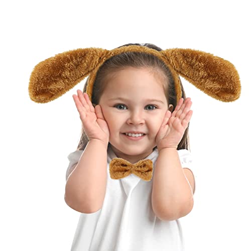 3 pieces dog costume set dog ears headband tail and bow tie animal fancy dress dog costume kit party accessories for halloween,birthday,christmas,cosplay dress up party decorations 4 3 pieces dog costume set dog ears headband tail and bow tie animal fancy dress dog costume kit party accessories for halloween,birthday,christmas,cosplay dress up party decorations - image 5