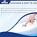 MP MOZZPAK Toilet Seat Covers Disposable (60 Pack) - XL Flushable Disposable Toilet Seat Cover for Kids Potty Training, Adults - 100% Biodegradable - Travel Essential Accessories for Airplane, Camping