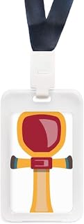 Funda protectora transparente para tarjetas de crédito, color rojo, amarillo y azul