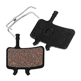 Milisten 1 par de pastillas de freno de bicicleta, pastillas de freno de disco de repuesto, pastillas de freno de ciclismo, suministros de ciclismo, almohadilla de freno de disco de ciclismo, freno de