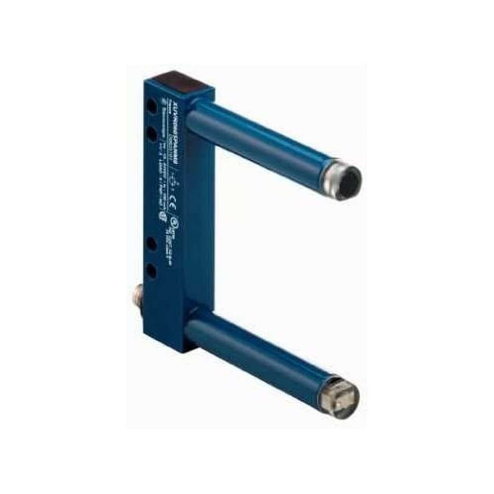 Telemecanique Sensors XUVR0605PANM8 XUV Photo Electric Sensor, Metal/Plastic, Fork Design, Thru Beam, 50 mm Sensing Distance, PNP Discrete Output, M8 Connector, 12 VDC-24 VDC