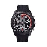 Montre GMT (deuxième fuseau horaire) avec fonction chronomètre