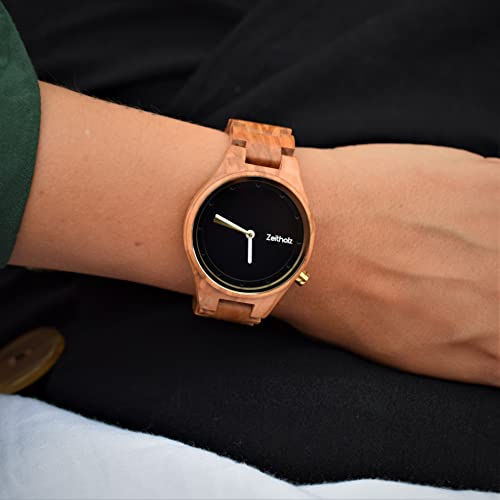 Holzuhren von Zeitholz für Damen – Armbanduhr mit Holzband