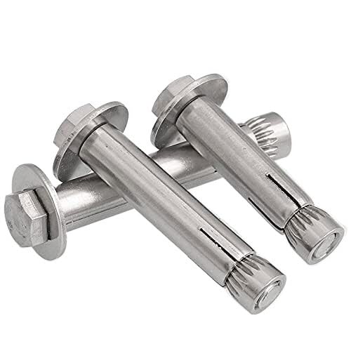 アンカーボルト、 1 個、セルフタッピングネジ、六角ボルト付きステンレス鋼拡張ネジブラケット接続ファスナーエアコン壁固定ネジ(M6X120)