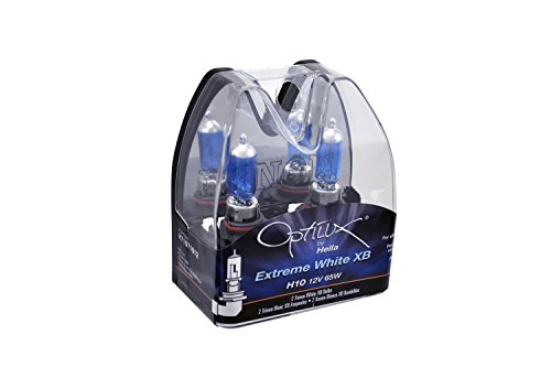 Hella H71071012 Optilux Xb Series H10 Xenon White Halogen Bulbs, 12V, 65W 2 Pack #TOP4