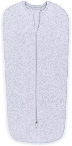 Image of Elstey Baby Swaddle Sleep Sack 0-3 Months, 100% Cotton and 2-Way Zipper Swaddling Wrap, Newborn Swaddle Me Blankets Fit Calms Startle Reflex for Infant Boys Girls