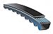 Gates XPA2650 Metric-Power V-Belt, XPA Section, 13mm Width, 10mm Height, 2650mm Length