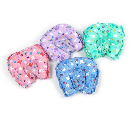 Image of Bibs&Cribs Mustard Seed Baby Pillow for Newborn Babies 100% Cotton Cover Soft Breathable Infant Pillow Lightweight Baby Bedding Essential for 0 to 12 Months Boys & Girls