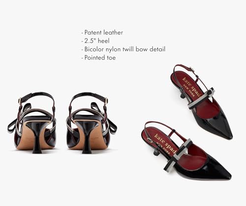 kate spade new york Women's Maritza Pumps, Black, 7.53