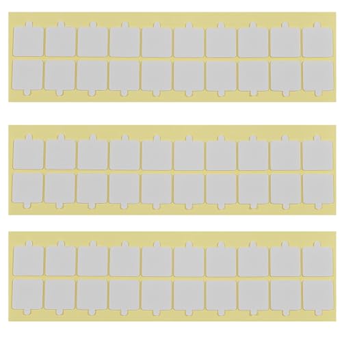 ACOUSPANEL Adhesivo Doble Cara Extra Fuerte para Paneles y Espumas Acústicas, 60 pegatinas para Techo y Pared