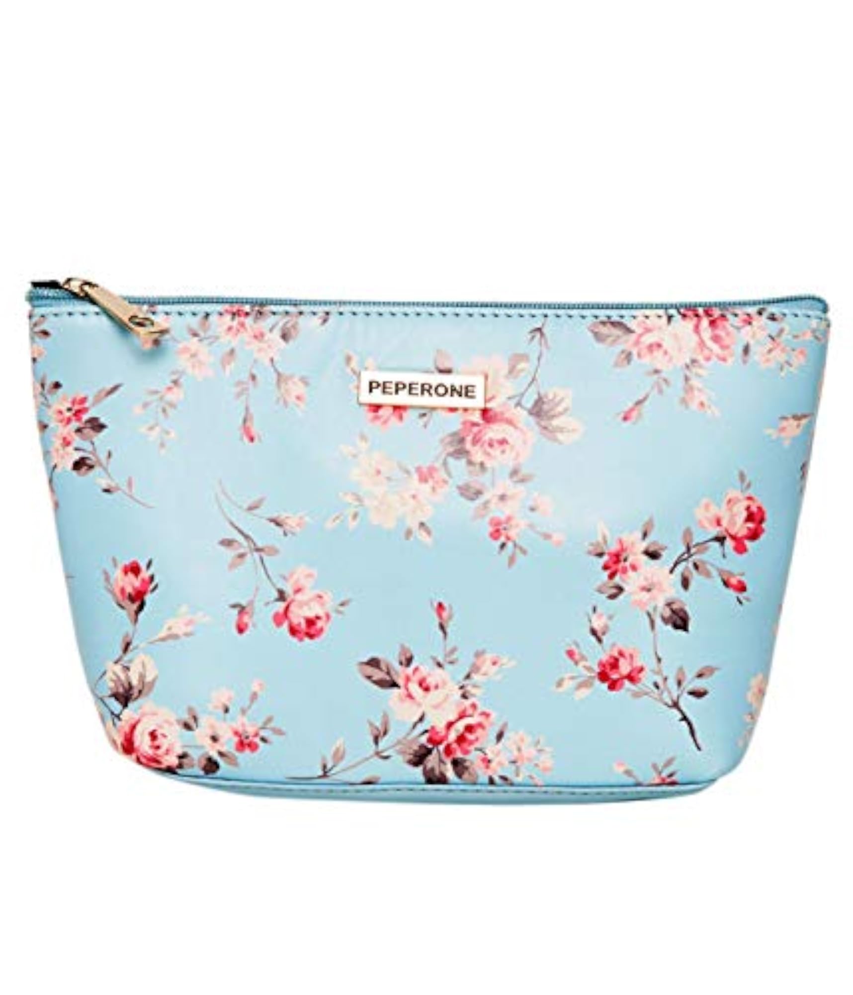Joelene Blue Cosmetic Pouch, Stylish Travel Accessory