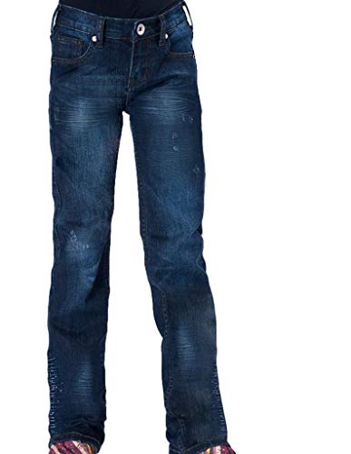 Cowgirl Tuff Western Denim Jeans Girls Shimmer Sequin Dark Wash GJSHMB